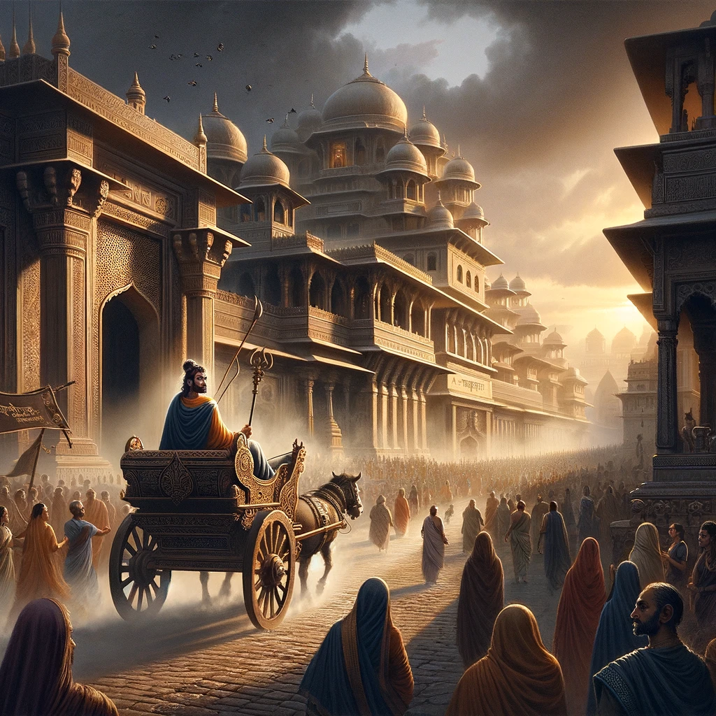 Sumantra Reaches Ayodhya